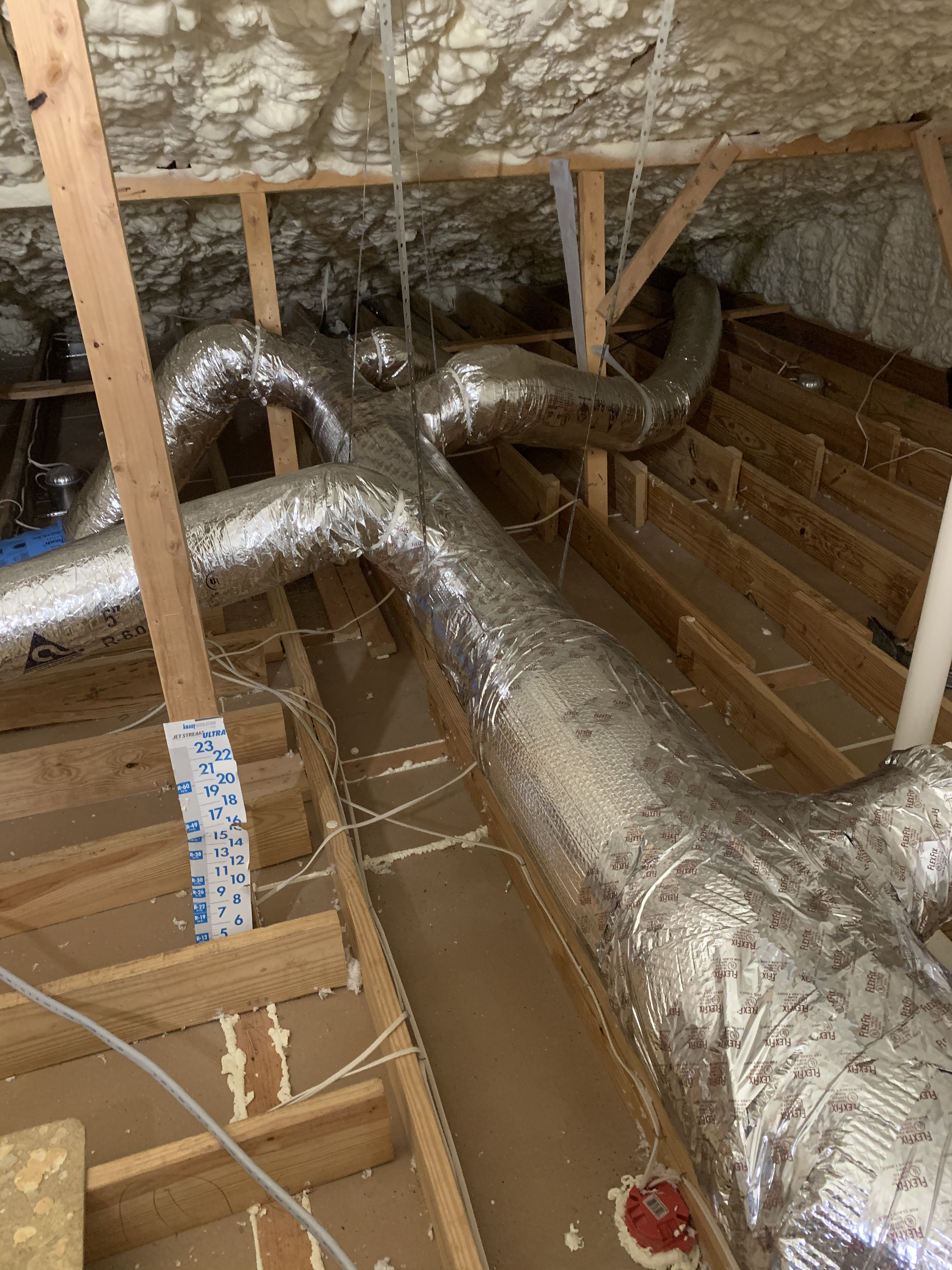New ducted heat pump system
