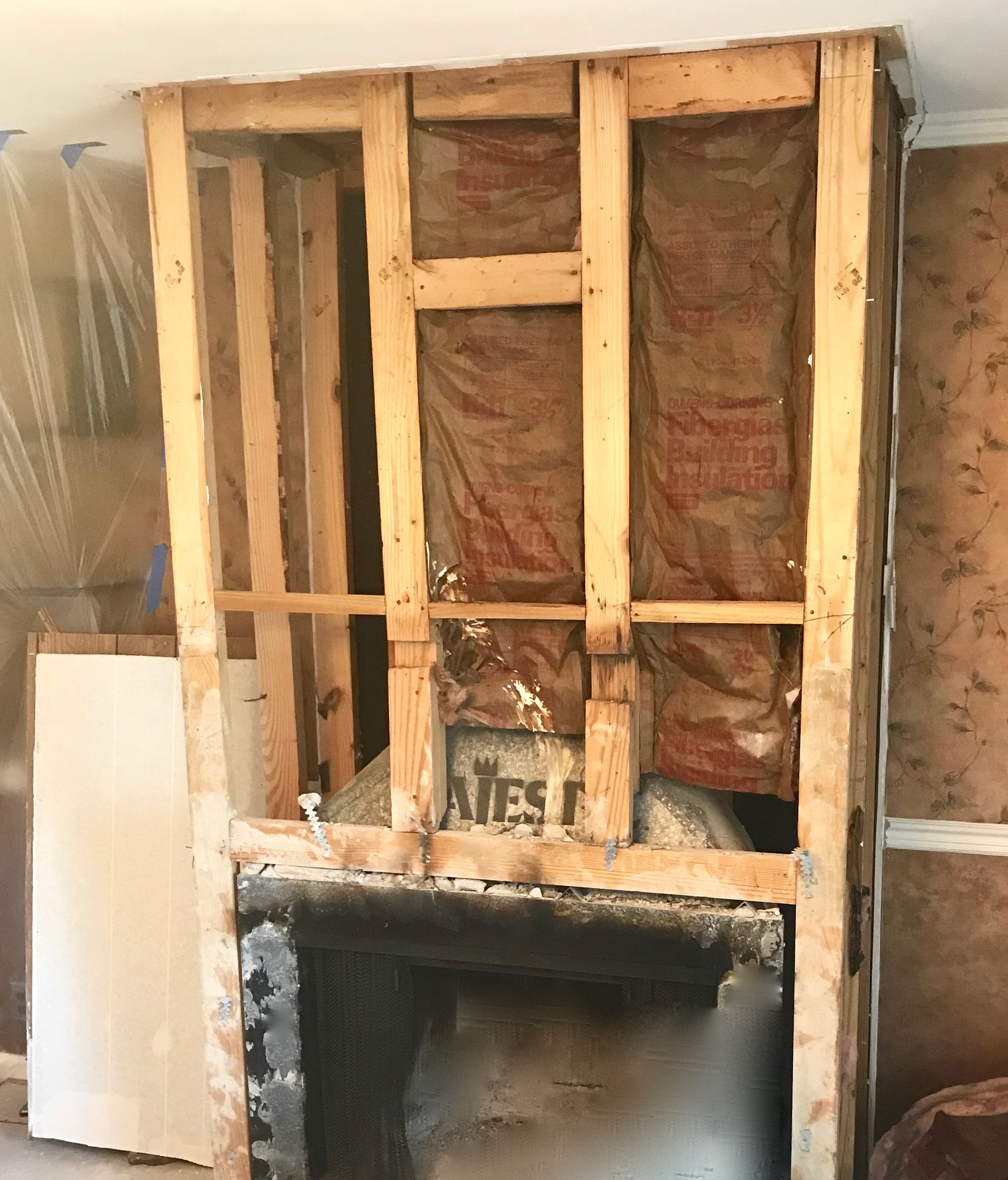 Insulation - Fireplace 