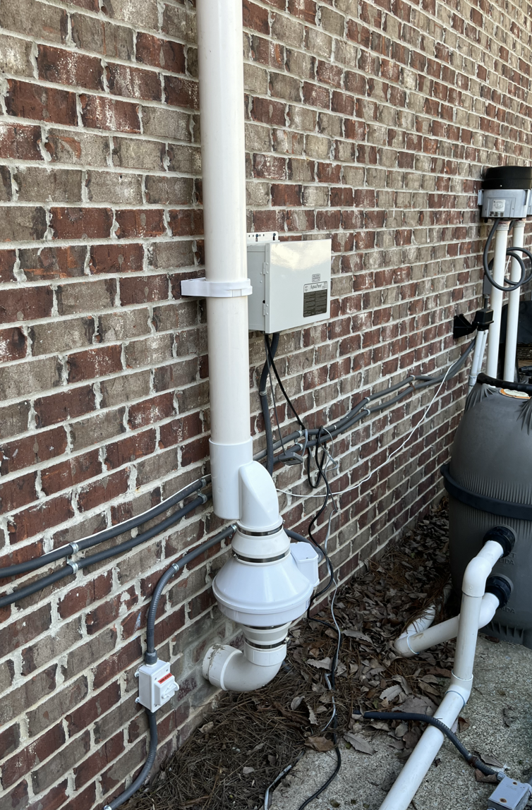 Active radon mitigation system