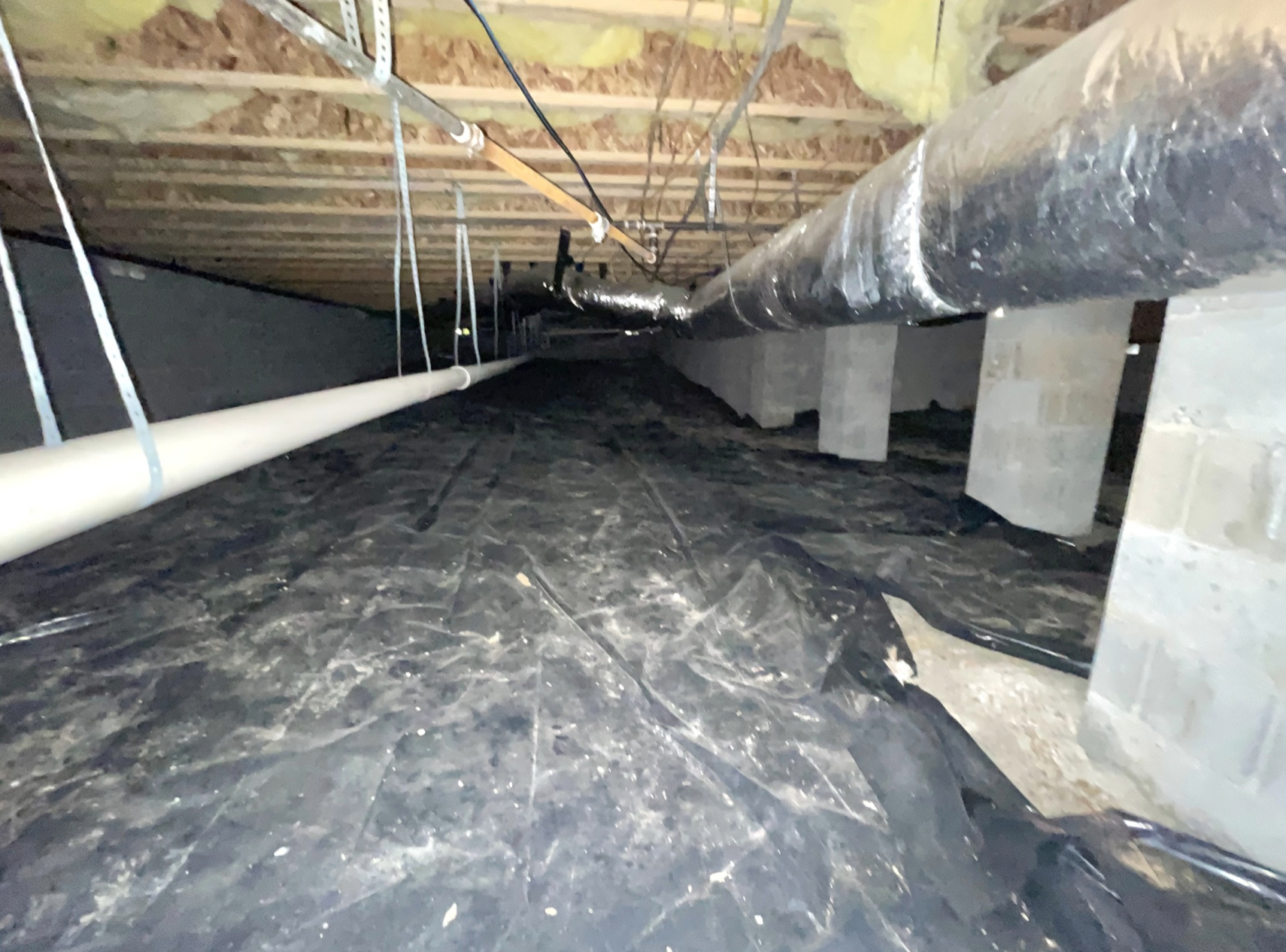 Unsealed Crawlspace