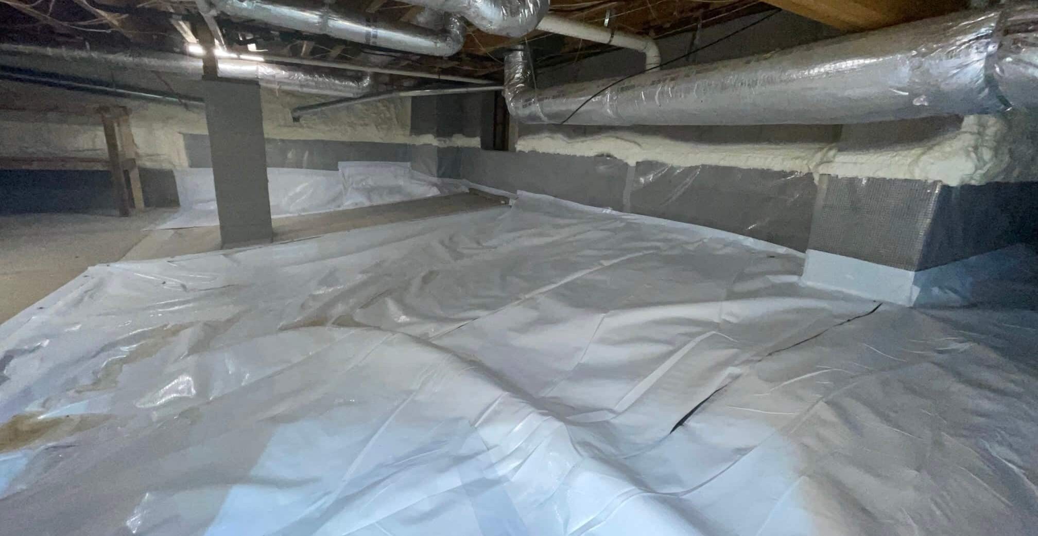 encapsulated crawlspace