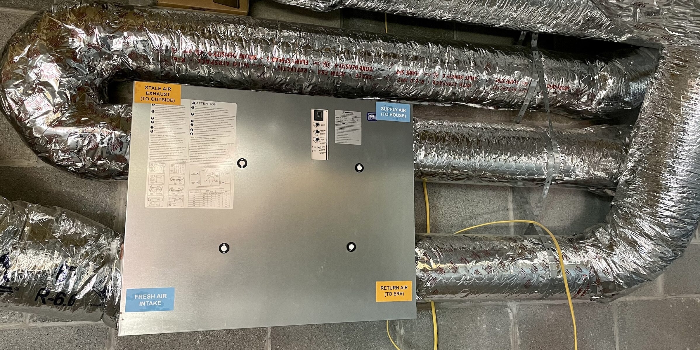 ERV ERV Installed